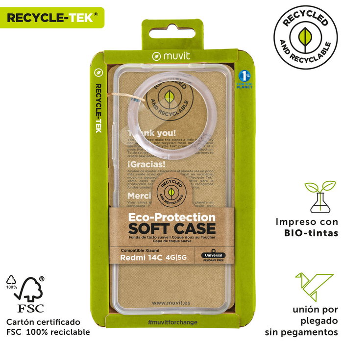 Funda para Móvil Muvit for Change Redmi 14C