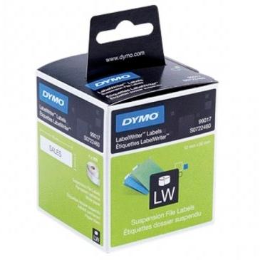Dymo Etiquetas LabelWriter para Carpetas Colgantes 50x12mm Blanco