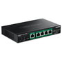Trendnet TPE-B541 Switch Gestionado Gigabit 5 Puertos PoE++ Negro