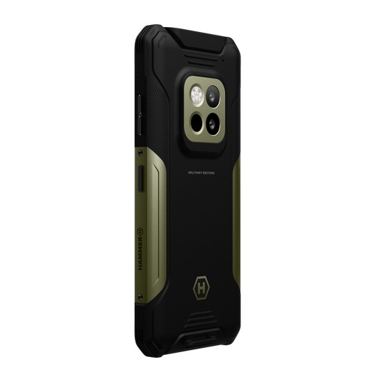 myPhone Hammer Construction 2 5G Thermal Military Edition Verde, 256 GB, 8 GB RAM, 6.58 pulgadas