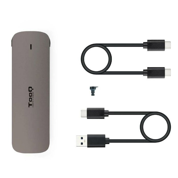 Tooq Caja Externa SSD M.2 NGFF TQE-2202BR Marrón Tooq Caja Externa SSD M.2 NGFF TQE-2202BR Marrón