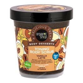 Organic Shop Exfoliante Corporal Tonificante Latte De Vainilla 450 Ml