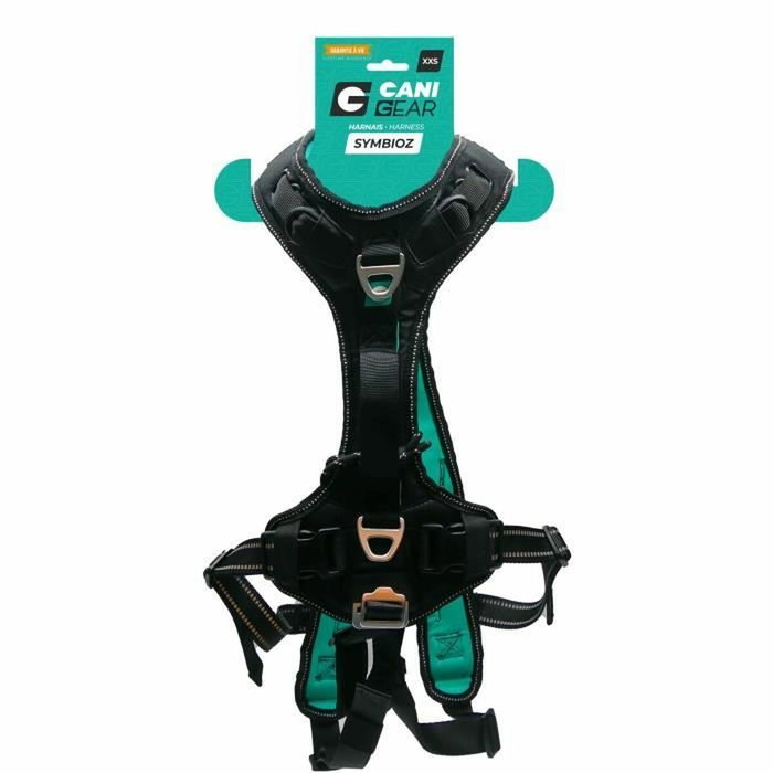 Cani C Gear Arnés SYMBIOZ XXS Negro / Azul Cani C Gear Arnés SYMBIOZ XXS Negro / Azul