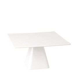 APS Casual Pie Expositor Alto para Buffet y Exposición, Soporte de Melamina Cuadrado 31x31x16 cm