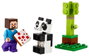 LEGO Minecraft Steve con Panda Bebé (Polybag)