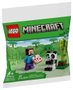 LEGO Minecraft Steve con Panda Bebé (Polybag)