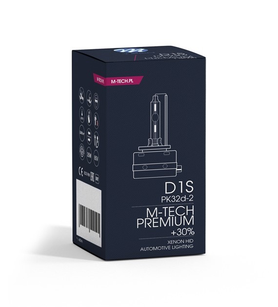 M-Tech Xenón D1S Lámpara 4300K MTECZMD1S43 Premium