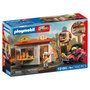 PLAYMOBIL Quad de Bomberos con Hamburguesería 72195