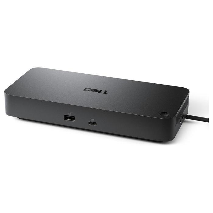 DELL WD25TB5 Dock Pro Thunderbolt 5 130W Negro - 2x Thunderbolt 5, 4x USB 3.2, HDMI 2.1, DisplayPort, Ethernet 2.5Gb, Soporta 4 Pantallas