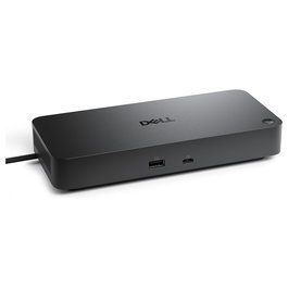 DELL Dock WD25TB5 Thunderbolt 5 con 130W, 2 puertos TB5, 4 puertos USB-A, Ethernet 2.5 Gb, para 4 pantallas 8K, Negro