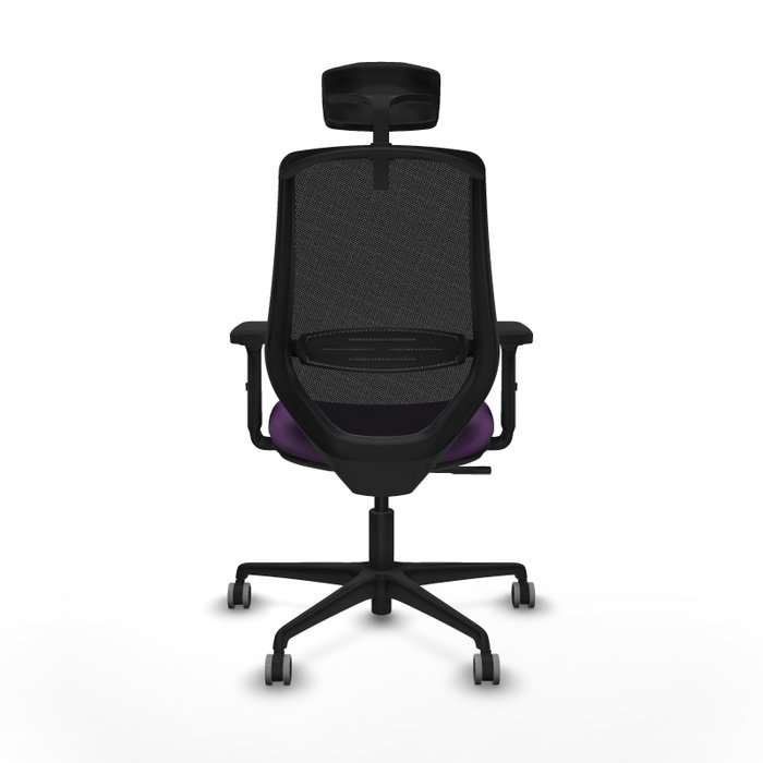 PIQUERAS Y CRESPO Silla de oficina Mardos con Mecanismo Sincro, Morado/Negro PIQUERAS Y CRESPO Silla de oficina Mardos con Mecanismo Sincro, Morado/Negro