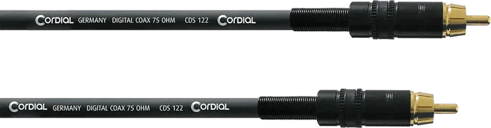 Cordial Cable Spdif De 2M