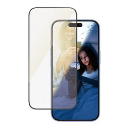 PanzerGlass EyeCARE Protector de Pantalla para iPhone 16/15 Ultra-Wide Fit Transparente