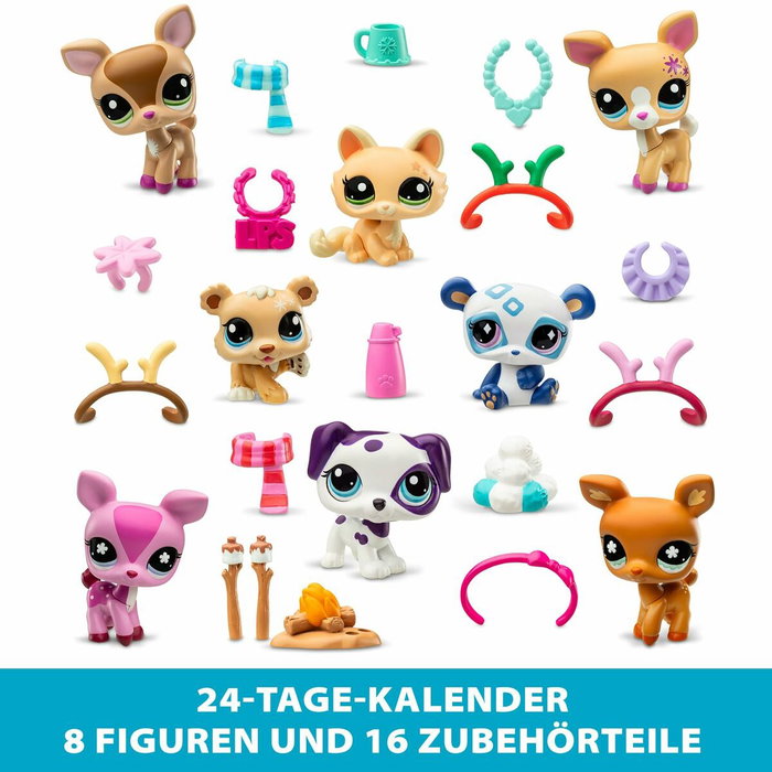 Bandai Calendario de Adviento Littlest Pet Shop Edición 2025
