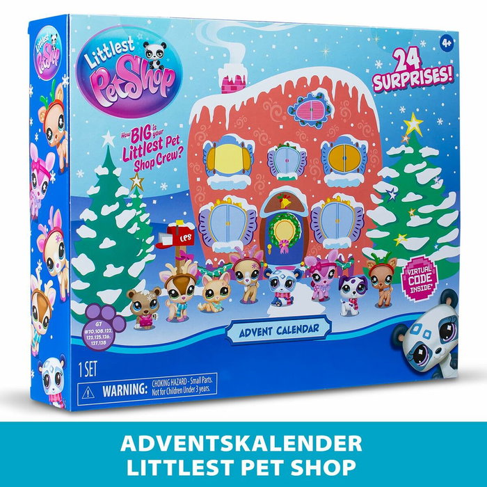 Bandai Calendario de Adviento Littlest Pet Shop Edición 2025