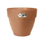 Elho Jardinera Redonda Vibia Campana 55 Marrón Ø 55 x H 47 cm exterior 100% reciclado