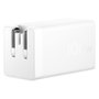 ASUS 100W USB-C GaN Cargador Rápido Universal, 2 Puertos Tipo C, 1 Puerto USB 2.0, 1.5 m, Blanco, Carga Rápida PD 3.0