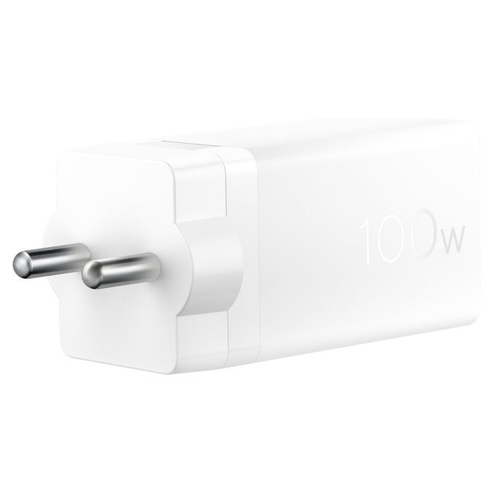 ASUS 100W USB-C GaN Cargador Rápido Universal, 2 Puertos Tipo C, 1 Puerto USB 2.0, 1.5 m, Blanco, Carga Rápida PD 3.0