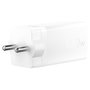 ASUS 100W USB-C GaN Cargador Rápido Universal, 2 Puertos Tipo C, 1 Puerto USB 2.0, 1.5 m, Blanco, Carga Rápida PD 3.0