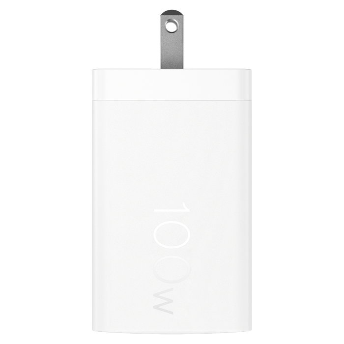 ASUS 100W USB-C GaN Cargador Rápido Universal, 2 Puertos Tipo C, 1 Puerto USB 2.0, 1.5 m, Blanco, Carga Rápida PD 3.0