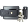 ISEO Cerradura Eléctrica Serie 52N Reversible 50/60/70/80 mm con Pulsador