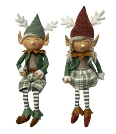 DKD Home Decor Figura Poliéster 20x10x68 Surtido de 2 Unidades
