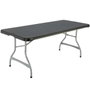 Mesa Plegable Lifetime 182 x 73,5 x 76 cm 6 personas Rectangular Acero Plástico
