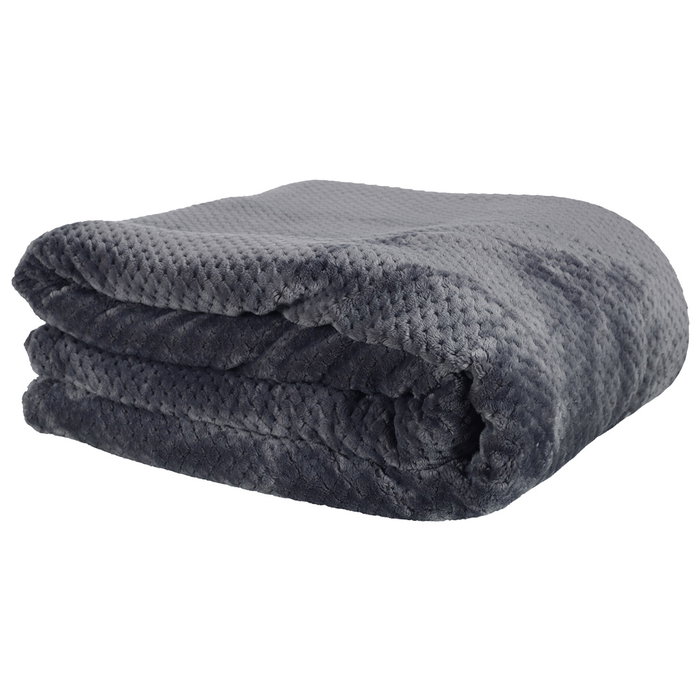 Home Deco Factory Manta Gris XXL 180x220 cm