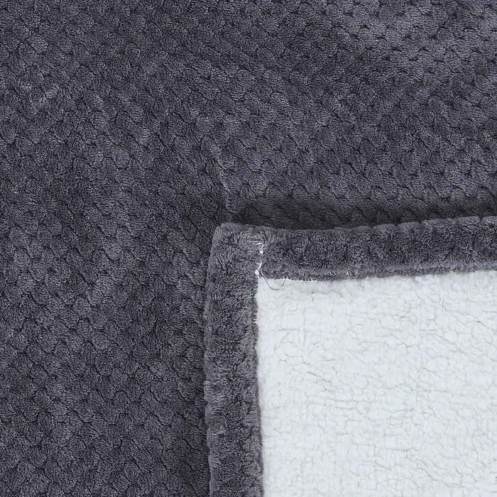 Home Deco Factory Manta Gris XXL 180x220 cm