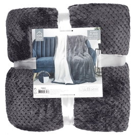Home Deco Factory Manta Gris XXL 180x220 cm