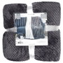 Home Deco Factory Manta Gris XXL 180x220 cm