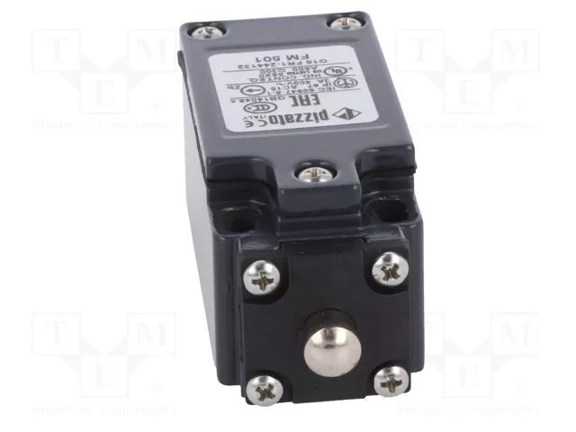 PIZZATO ELETTRICA Interruptor de fin de carrera FM 501 con espárrago de Ø8mm