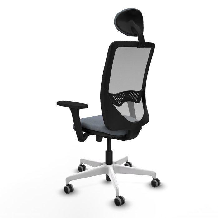 PIQUERAS Y CRESPO Silla de oficina Zulema Gris con mecanismo Sincro/Traslack PIQUERAS Y CRESPO Silla de oficina Zulema Gris con mecanismo Sincro/Traslack