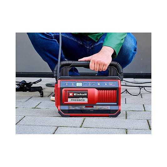 Einhell Power X-Change PRESSITO 18/25 Compresor Híbrido (18V/220V)