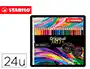Stabilo Lápices de Colores Acuarelables Arty Original Estuche Metálico 24 Colores Surtidos