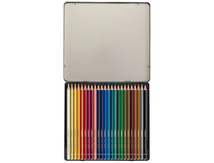 Stabilo Lápices de Colores Acuarelables Arty Original Estuche Metálico 24 Colores Surtidos