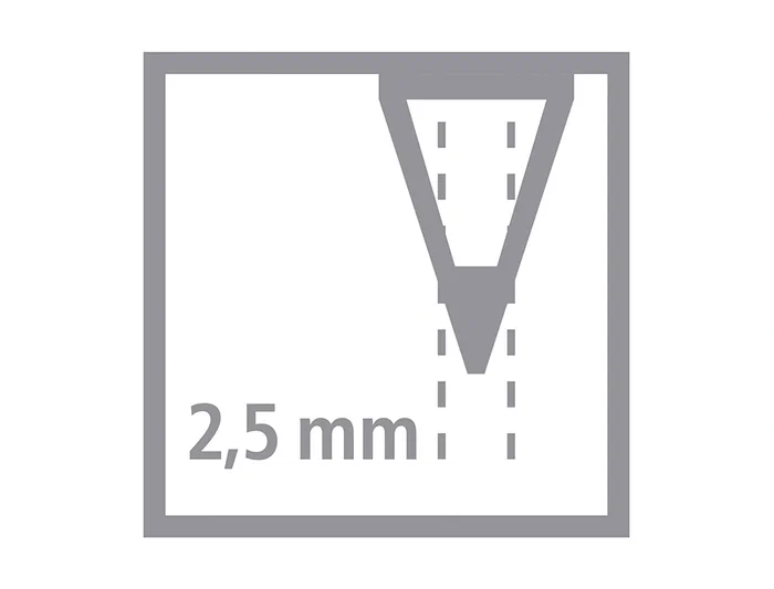 Stabilo Lápices de Colores Acuarelables Arty Original Estuche Metálico 24 Colores Surtidos