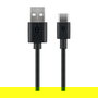 Goobay 45735 Cable USB 2.0 de 1 m, USB-A Macho a USB-C Macho para Datos y Carga, 480 Mbps, Negro