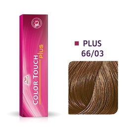 Color Touch Plus, Sin amoníaco, Tinte de cabello semipermanente, 66/03 Dark Blonde Natural Golden Intense, 60 ml