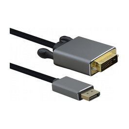 Helos 288450 Cable de Video DisplayPort a DVI-D 5m Negro