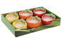 DKD Home Decor Vela Terracota Surtido de Frutas 95 g
