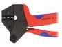 KNIPEX Crimpadora para terminales de cable y conectores solares MC4