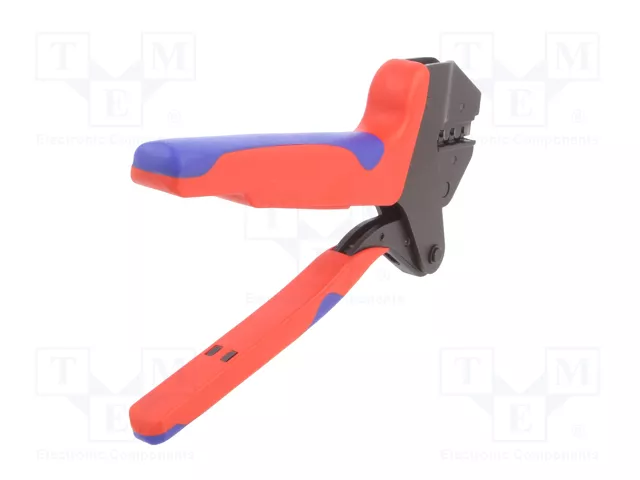 KNIPEX Crimpadora para terminales de cable y conectores solares MC4 KNIPEX Crimpadora para terminales de cable y conectores solares MC4