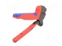 KNIPEX Crimpadora para terminales de cable y conectores solares MC4