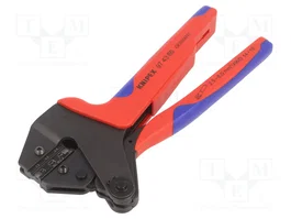 KNIPEX Crimpadora para terminales de cable y conectores solares MC4