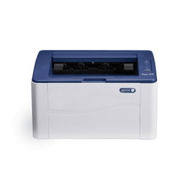 Xerox Phaser 3020 Impresora Láser Monocromo A4, 21 ppm, WiFi, USB 2.0, 128 MB, Color Blanco y Azul