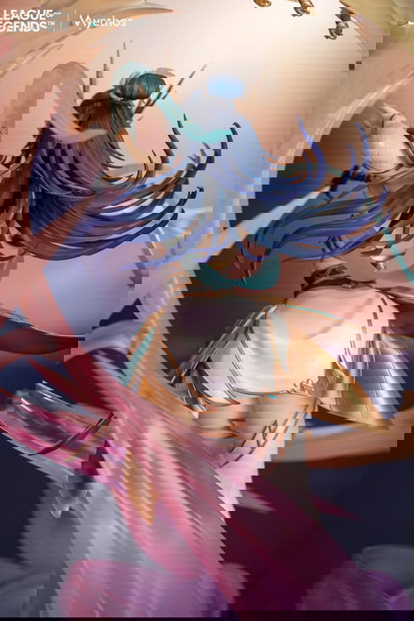 Figura League Of Legends Irelia Estatua PVC Escala 1/7 34 cm