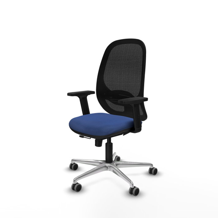 PIQUERAS Y CRESPO Silla de oficina Cilanco con mecanismo Sincro/Traslack, Azul marino y Negro PIQUERAS Y CRESPO Silla de oficina Cilanco con mecanismo Sincro/Traslack, Azul marino y Negro