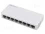 Qoltec 52248 Switch de red 8 x puerto RJ45 1000Mbps LAN