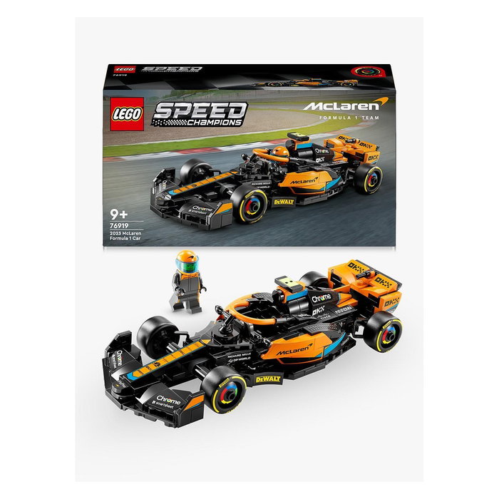 LEGO 76919 Speed Champions McLaren Formula 1 Rennwagen 2023, Juego de Construcción de Coche de Carreras, 245 Piezas, Edad 9+ LEGO 76919 Speed Champions McLaren Formula 1 Rennwagen 2023, Juego de Construcción de Coche de Carreras, 245 Piezas, Edad 9+